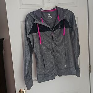 AWESOME jogger zip hoodie JACKET - L